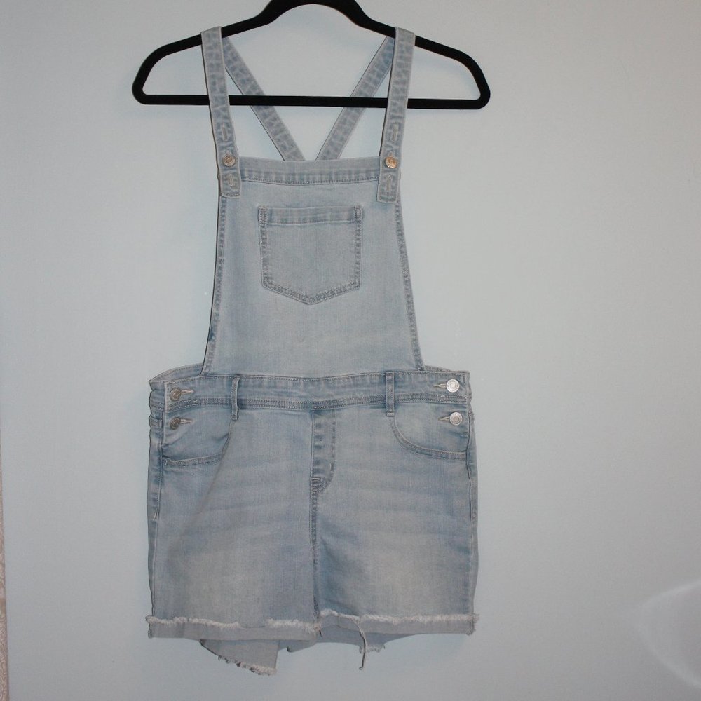 Girls Light Blue Overalls (XXL)(18)/ Cat & Jack